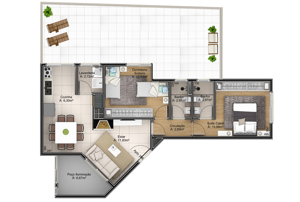 Renascence - Aptos 106 a 406